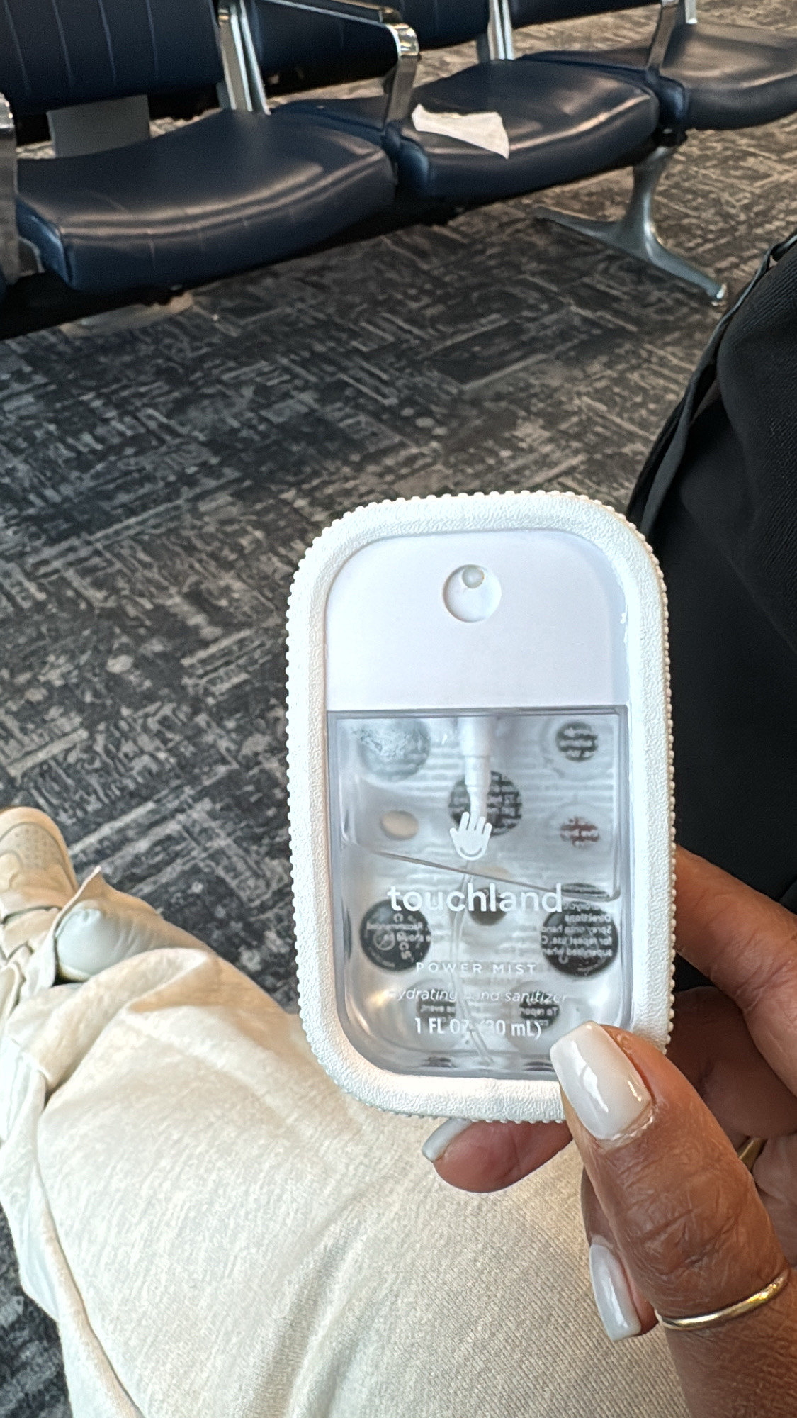 Touchdown with #Touchland sanitizer. 

Disclaimer: linked what’s available! Touchland sanitizer: scents sell out fast, but I added current options 🫶🏾

#TravelEssentials #AirportStyle #WhatsInMyBag #JetSetReady #xojalonda #travelmusthave

#LTKOver40 #LTKselfcare #LTKTravel