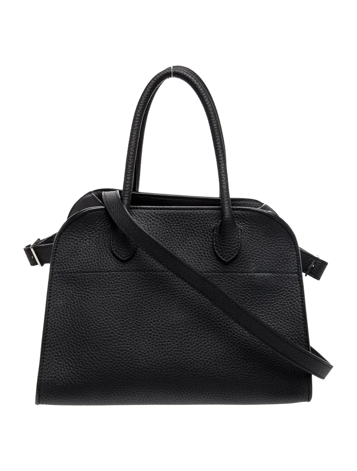 The Row Leather Margaux - Black Handle Bags, Handbags - THR197338 | The RealReal | The RealReal