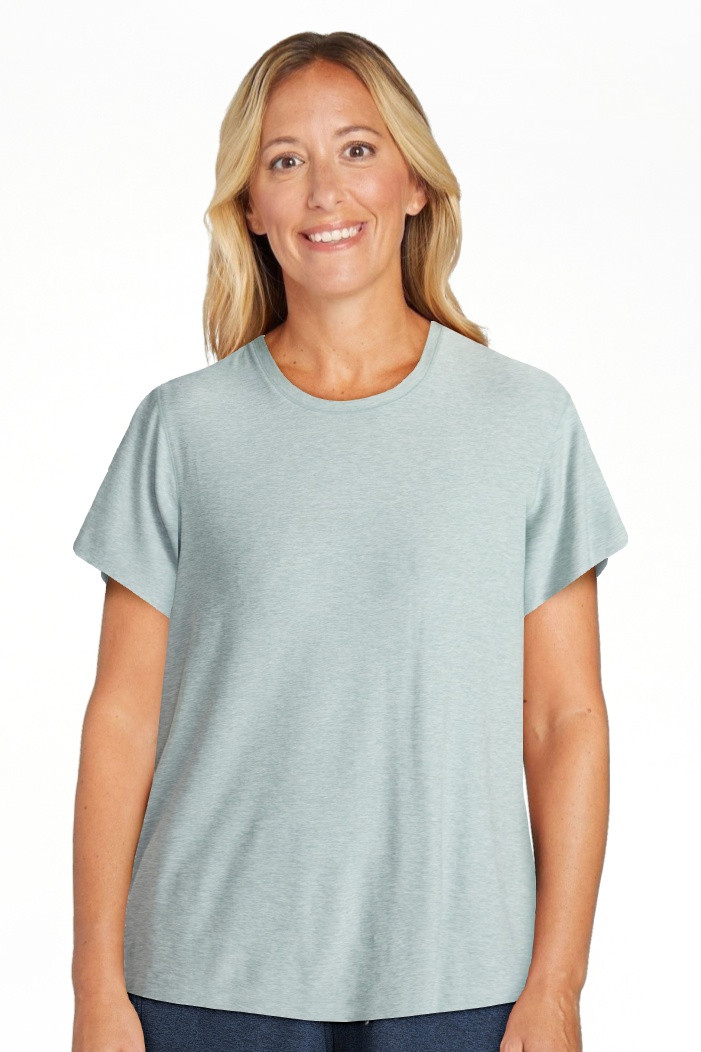 Athletic Works Women's and Women's Plus Relaxed ButterCore Tee with Short Sleeves, Sizes XS-4X | Walmart (US)