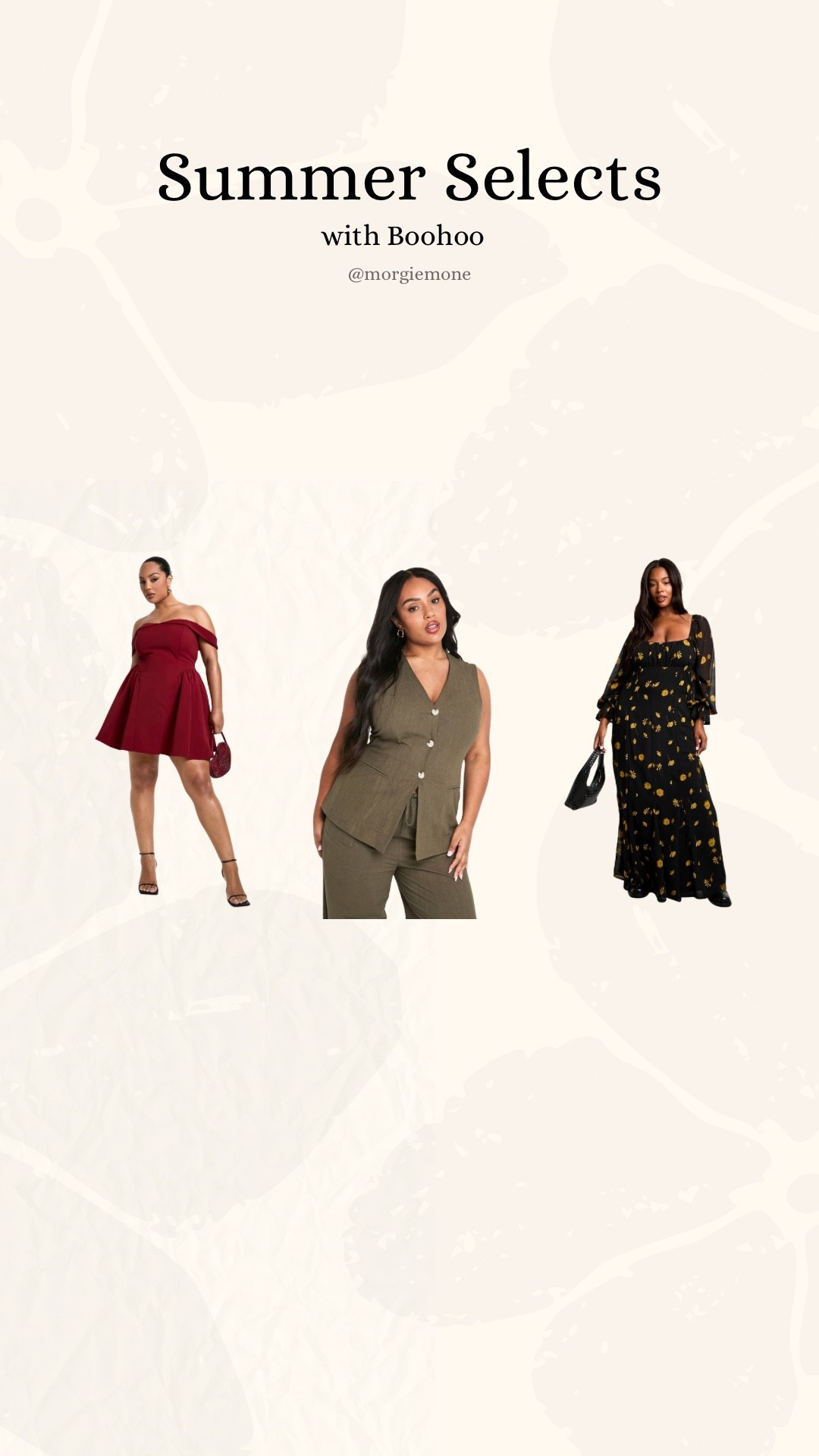Don’t miss out on these summer fits! ☀️✨ Step into every function, brunch, and party looking effortlessly stylish. Elevate your summer wardrobe and find your next favorite look! Make every entrance unforgettable ✨

#LTKPlusSize #LTKMidsize #LTKBeauty