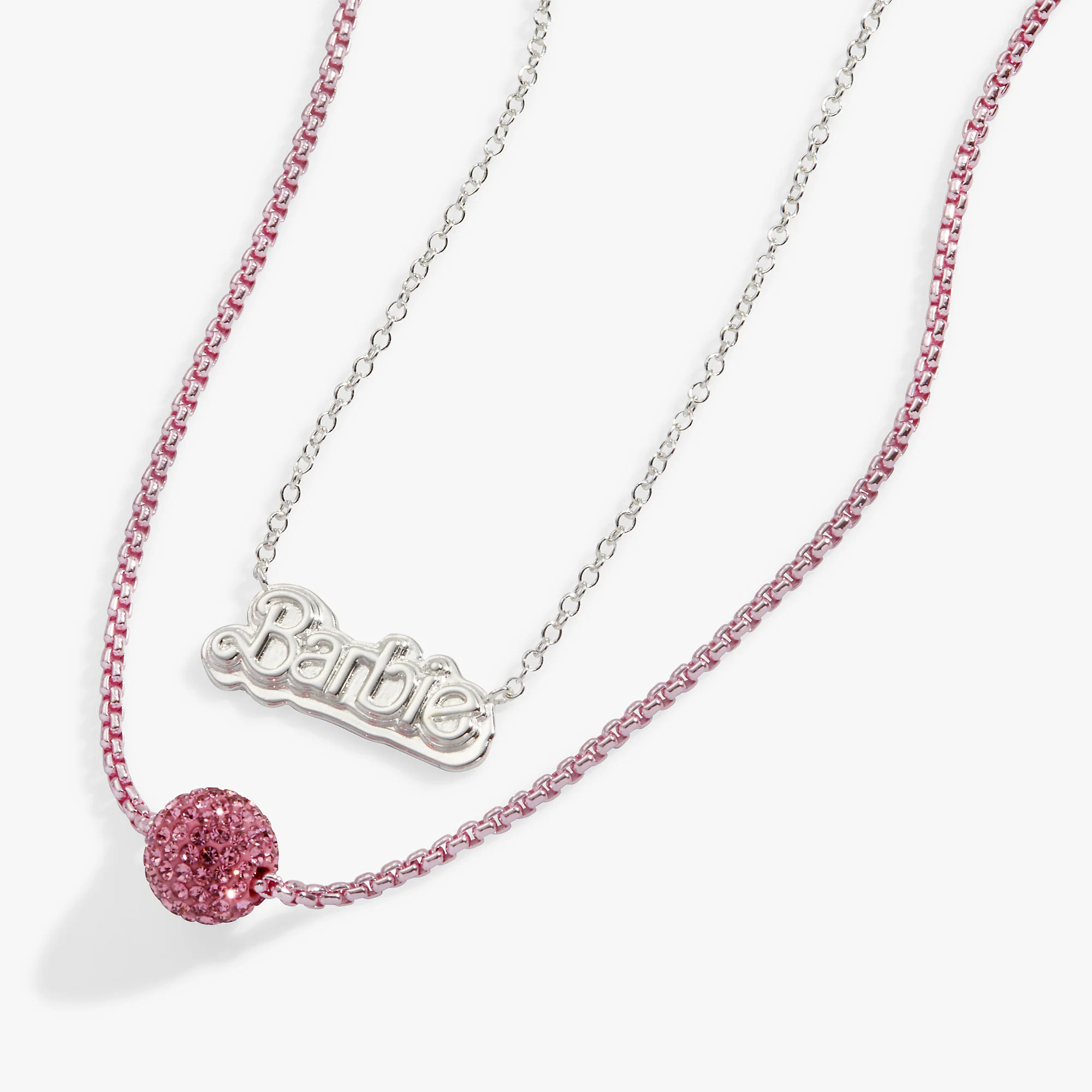 Barbie™ The Movie Disco Double Layer Adjustable Necklace | Alex and Ani