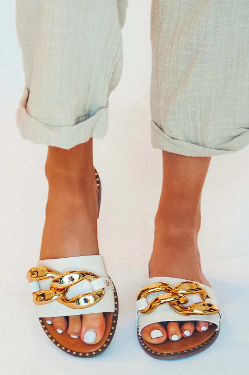 Up and Coming Sandals: Multi | Shophopes