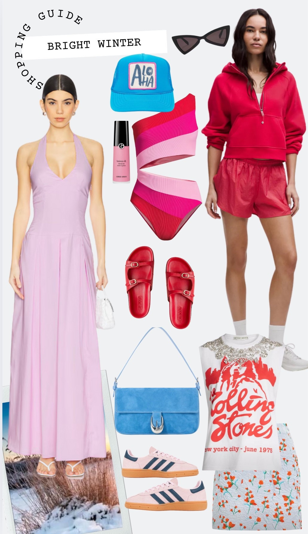 Bright winter-You’re electric and vivid—lucky you! Your colors are cool, bright, and crisp: fuchsia, electric blue, cherry red. You’re one of the few who can rock hot pink and look classy doing it.

#LTKOver40 #LTKSeasonal #LTKStyleTip