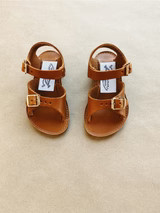 Stevie Sandal - Warm Brown | Marigold Modern Kids
