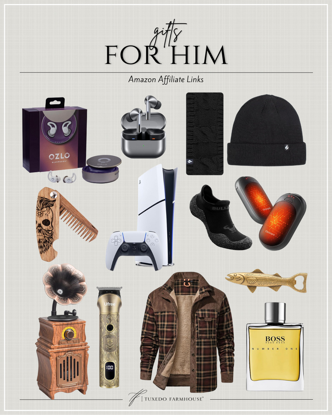 Amazon - Gifts for Him

Elevate his style and comfort with these handpicked gifts. From tech to fashion, find the perfect present for the special guy in your life!

 

 #LTKGiftGuide #LTKSeasonal #LTKFindsUnder50