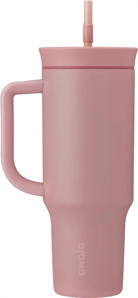 Owala 40 oz. Stainless Steel Straw Tumbler, Rose Quartz | Dick's Sporting Goods