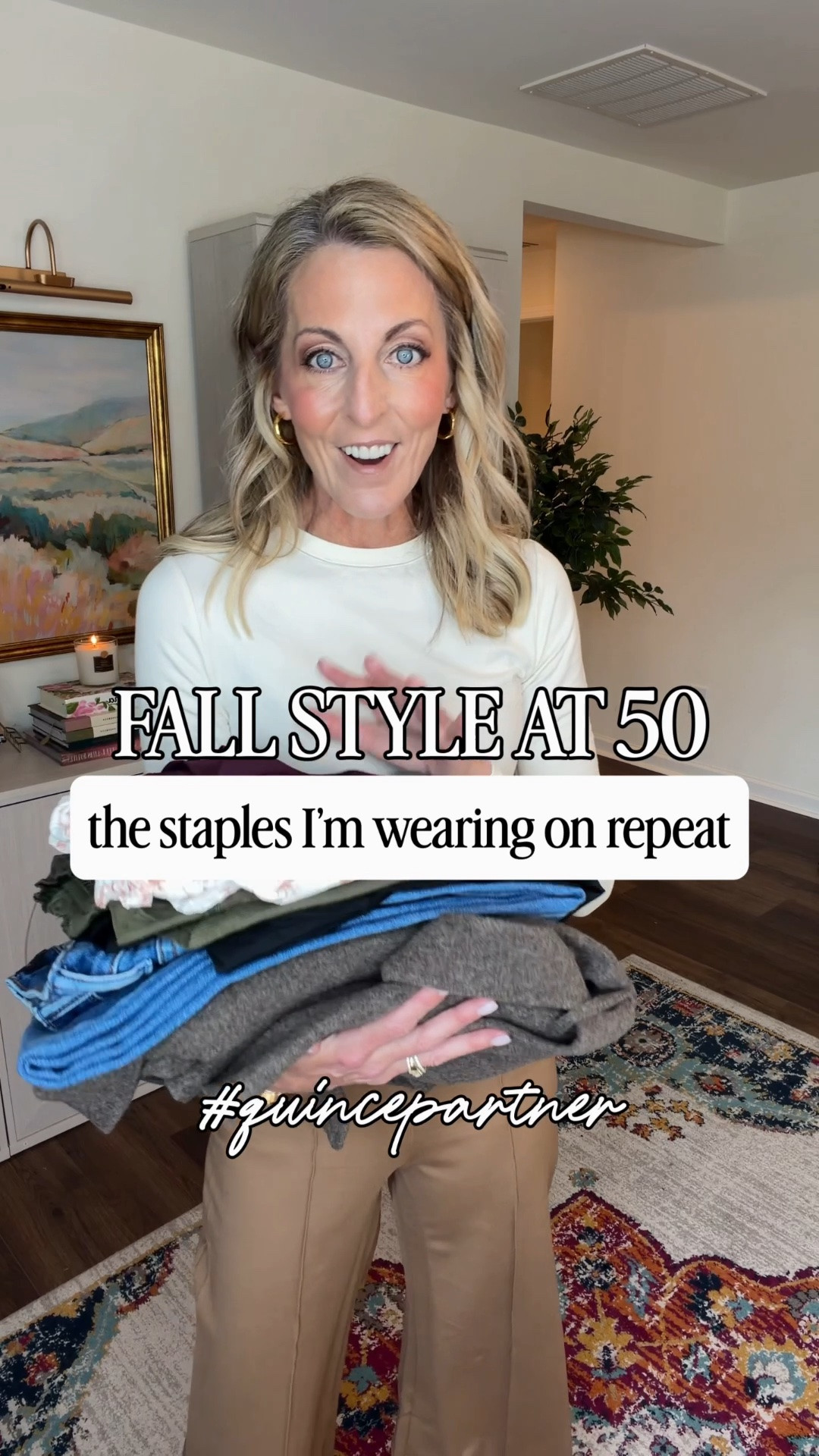 FALL STYLE AT 50!! The staples I’m wearing on repeat. Partnering with Quince to share my fall wardrobe staples: everyday denim, elevated basics, a classic button-down easy fall dress + a gorgeous wrap jacket that feels like a true forever piece. Comment FALL and I’ll send you all the links that I have linked up in my LTK.

If you love classic fall style, timeless wardrobe staples, affordable luxury and effortless style over 40 & 50, these are GOOD.

@Quince @onequince #quincepartner

#LTKmomlife #LTKootd #LTKgrwm