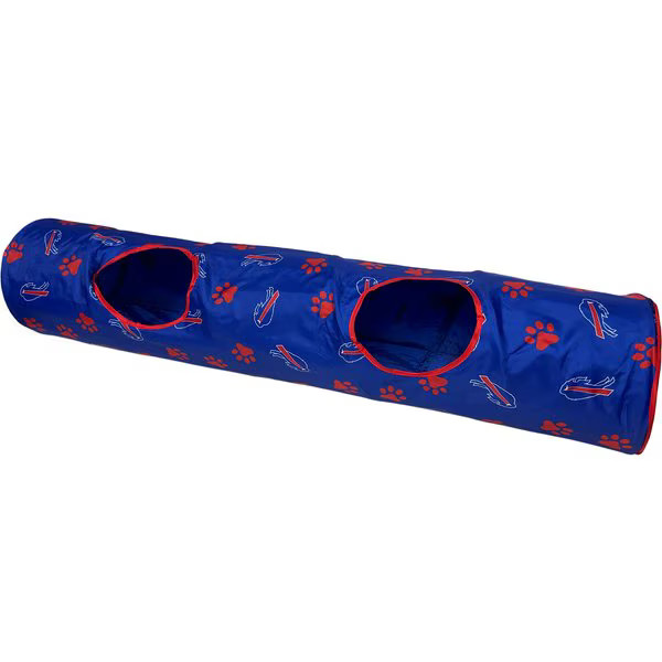 PETS FIRST Buffalo Bills Cat Tunnel Toy with Catnip - Chewy.com | Chewy