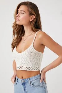 Crochet Cropped Cami | Forever 21 (US)