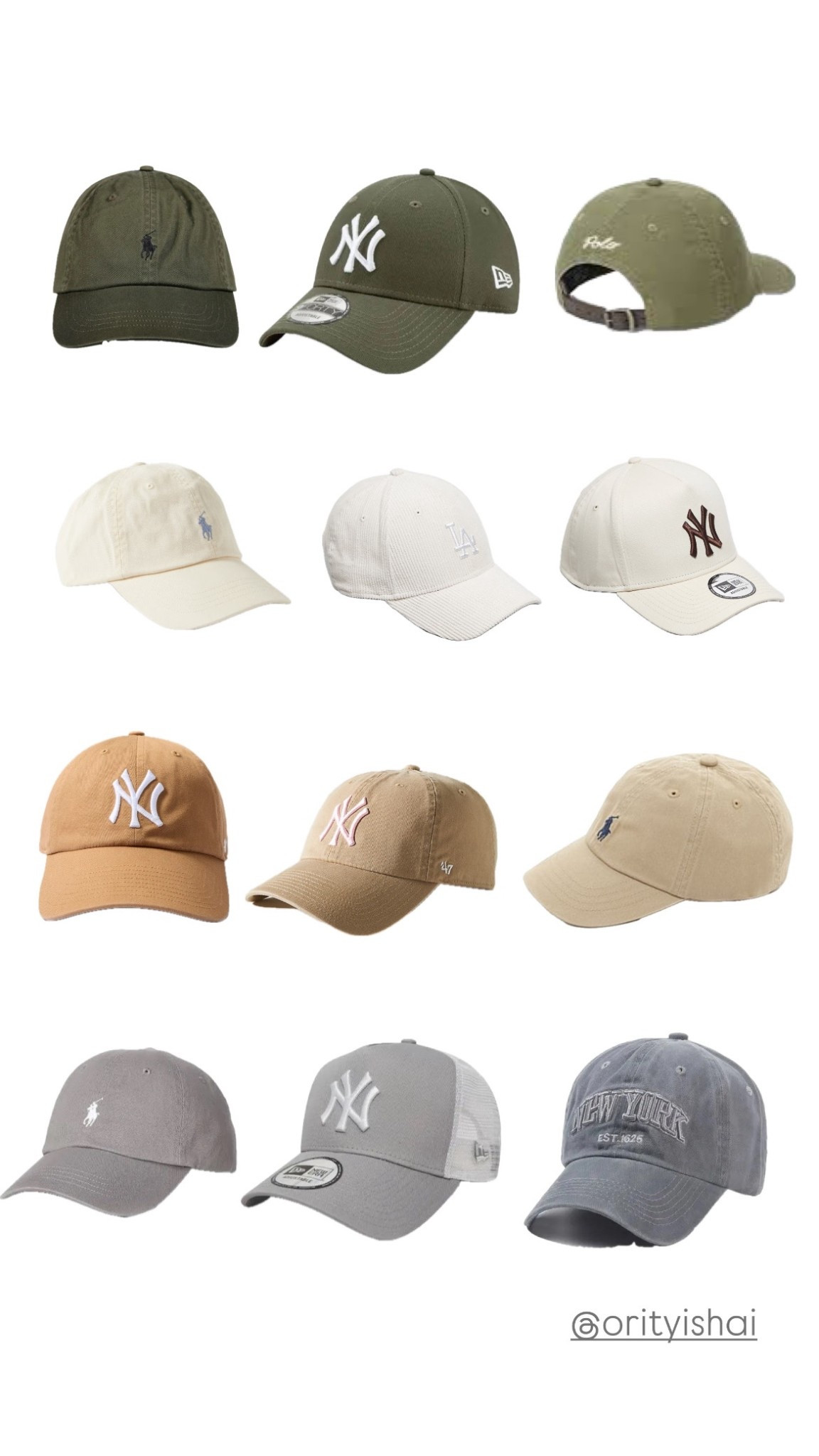 This is for caps lovers! Nothing beats a good cap for an easy, everyday vibe. The classic NY Yankees cap is always in style – sporty, effortless, and goes with literally everything. If you’re more into that clean, polished look, the Ralph Lauren Polo cap is a closet staple. I love mixing them into both casual streetwear and simple chic outfits – one piece that instantly pulls the look together.