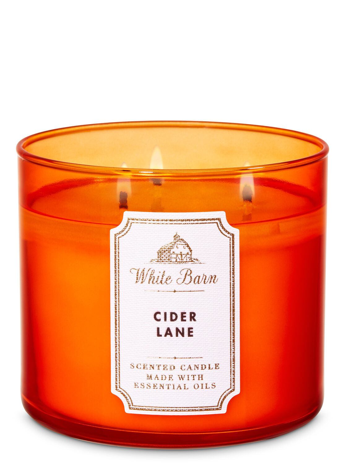 Cider Lane 3-Wick Candle | Bath & Body Works
