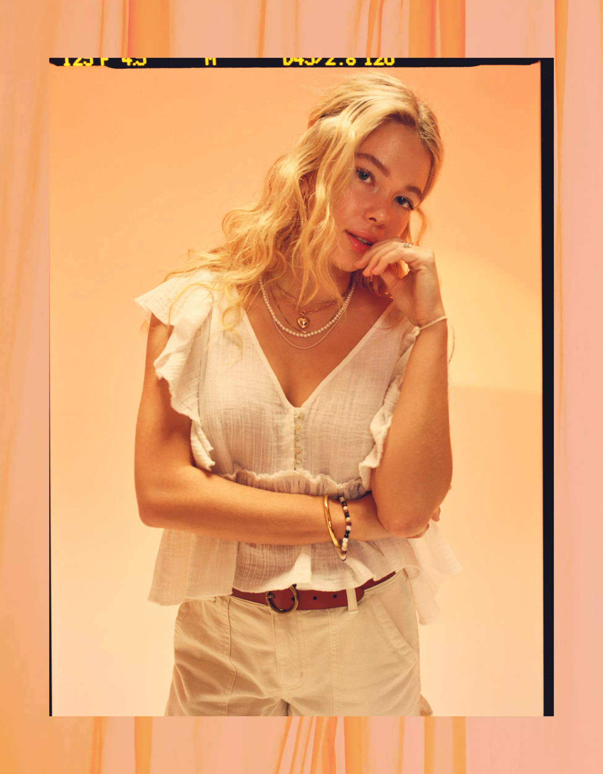 AE Ruffled Babydoll Blouse | American Eagle Outfitters (US & CA)