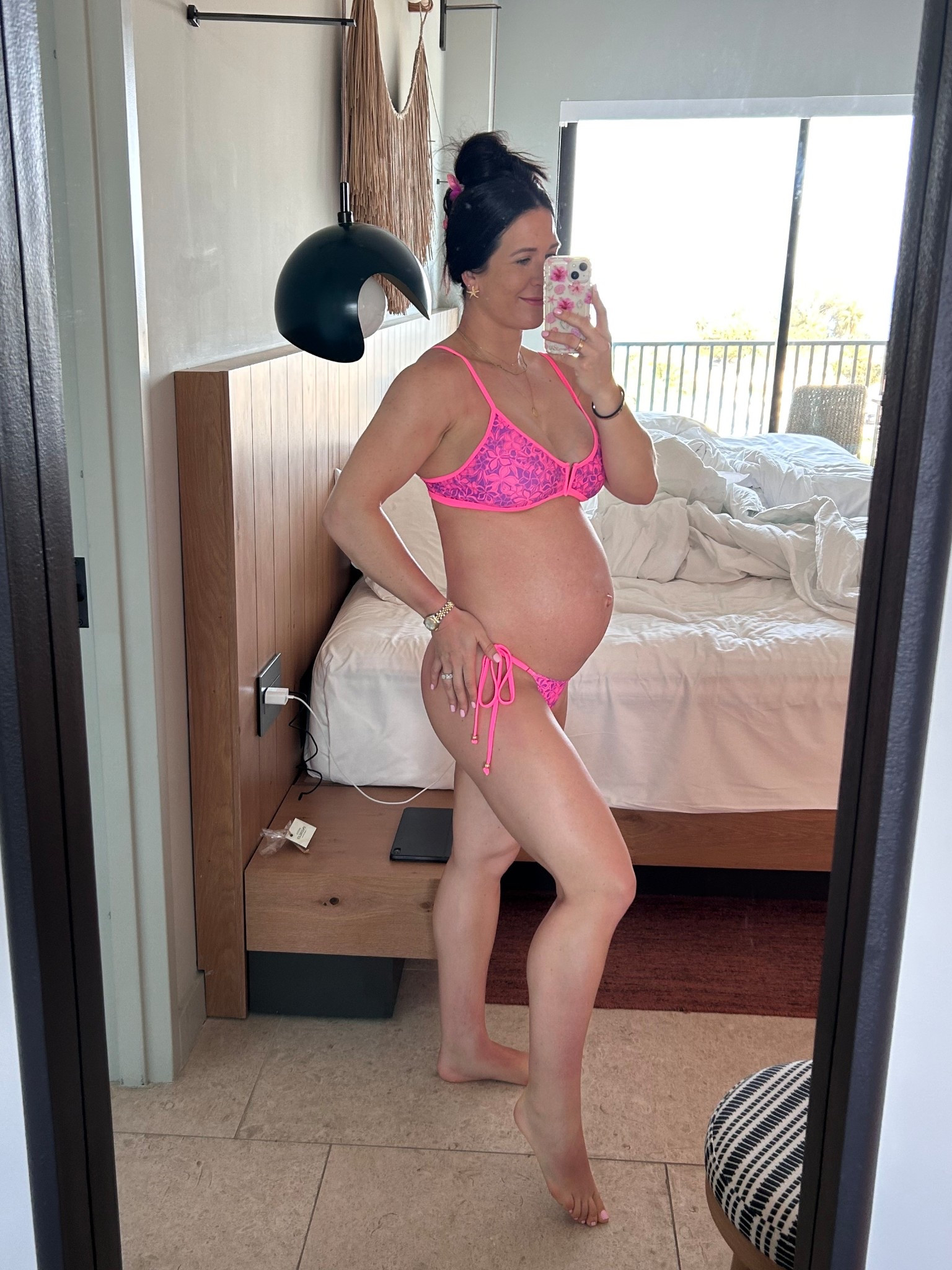 Most comfortable pregnancy bikini 💗🌺👙 

#LTKTravel #LTKBump #LTKSwim