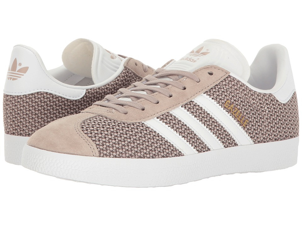 adidas Originals - Gazelle (Vapour Grey F16/Footwear White/Vapour Grey F16) Women's Tennis Shoes | Zappos