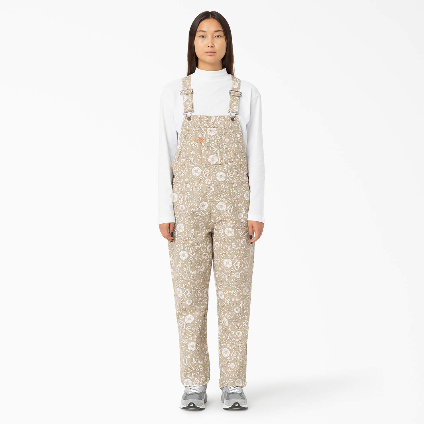 Women's Ellis Floral Duck Canvas Overalls - Dickies US | Dickies