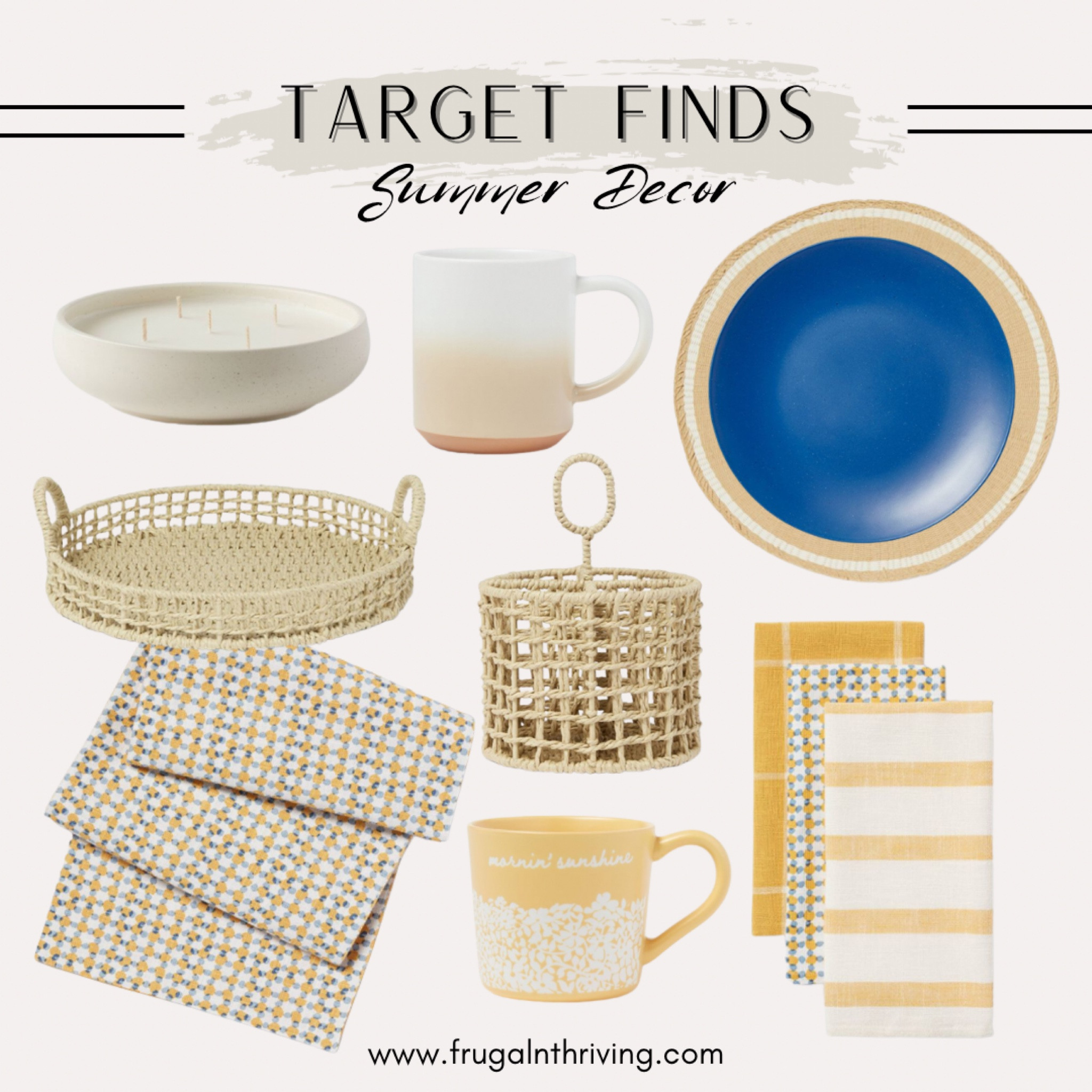 Fun summer table decor from Target!!! 

#summerdecor #target #targethome

#LTKSeasonal #LTKunder50 #LTKhome