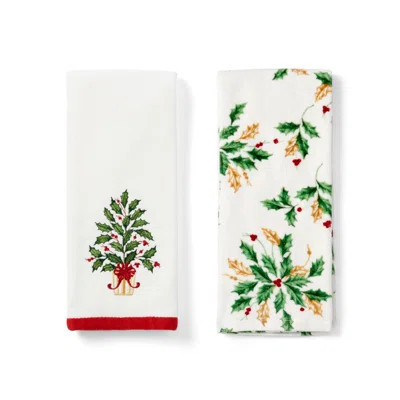 Holiday Tree Kitchen Towels, Set of 2 | Wayfair North America