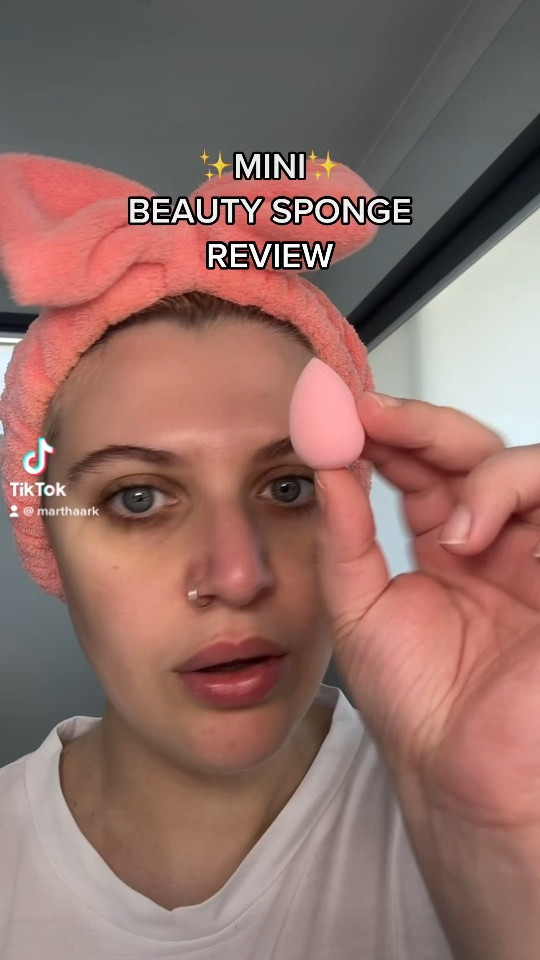 So cute 🥰 #minimakeupsponge #beautyblender #sheglam #sponge #makeup #beauty 

#LTKunder100 #LTKaustralia #LTKbeauty