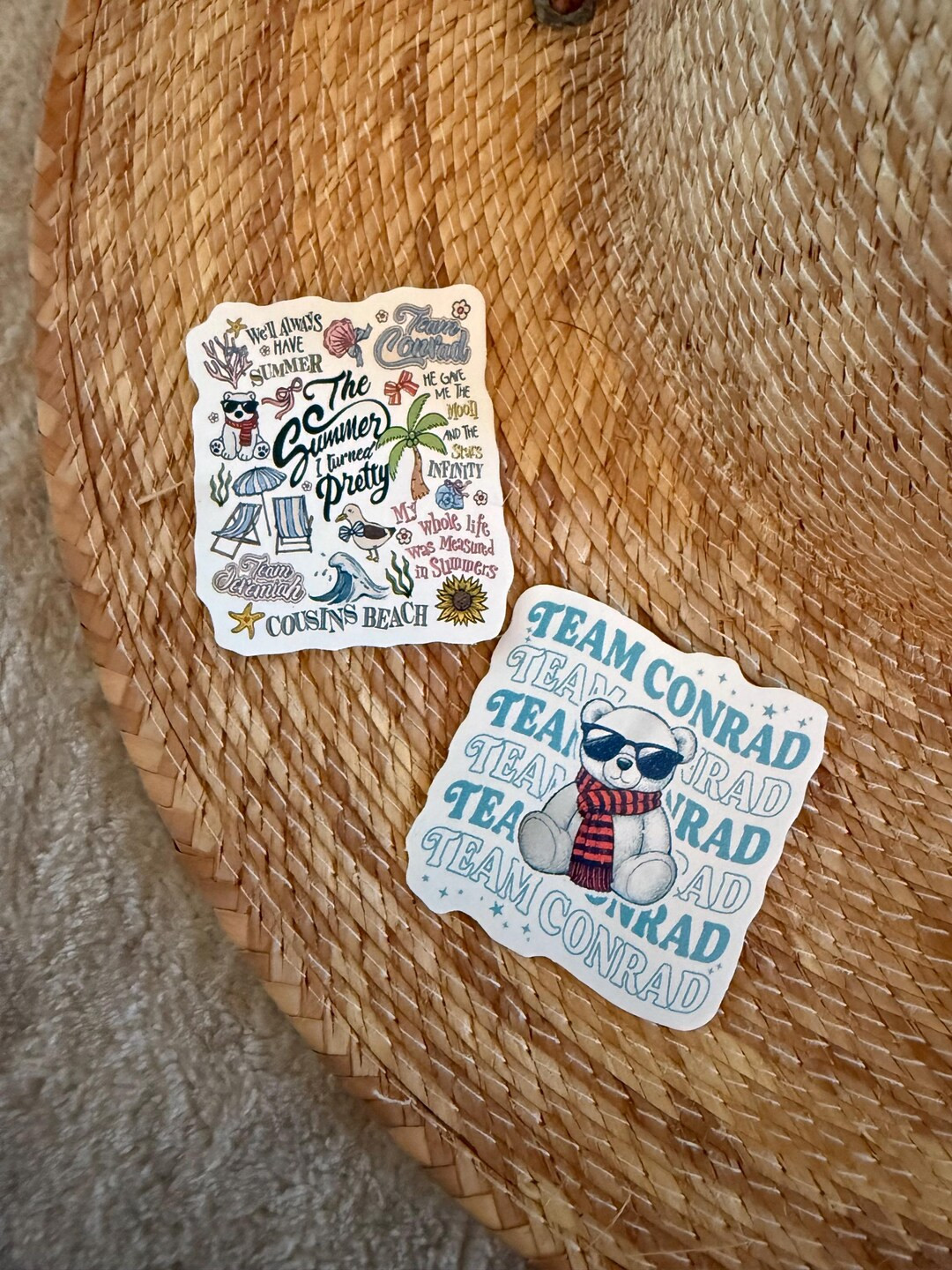 Team Conrad Jr Mint Sticker, Summer I Turned Pretty Inspired Sticker, Cousins Beach, We'll Always... | Etsy (US)