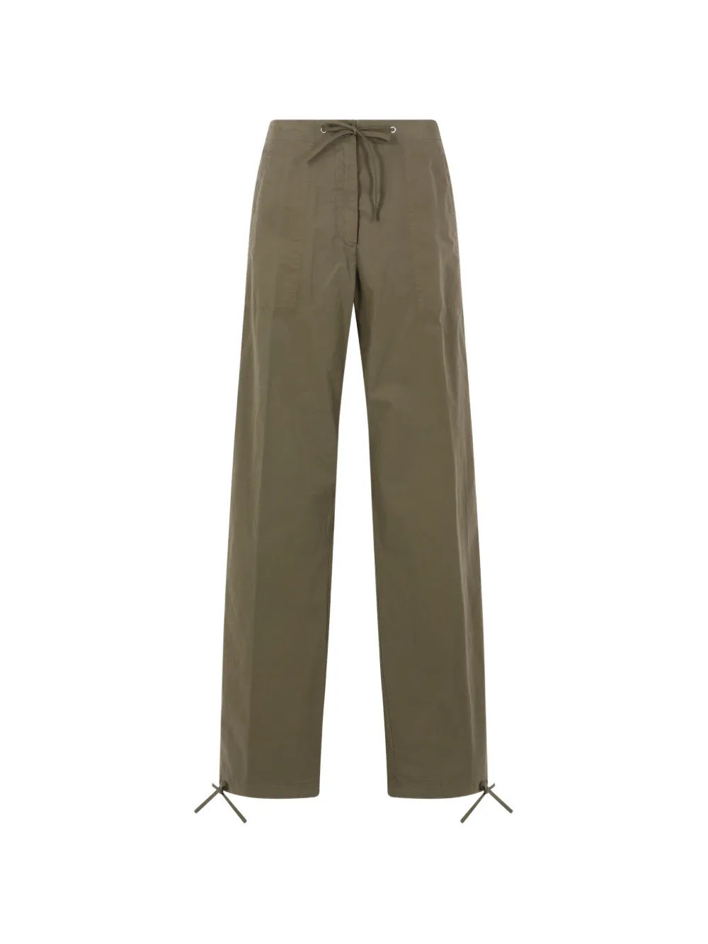 ASPESI drawstring-fastening trousers - Green | Farfetch Global