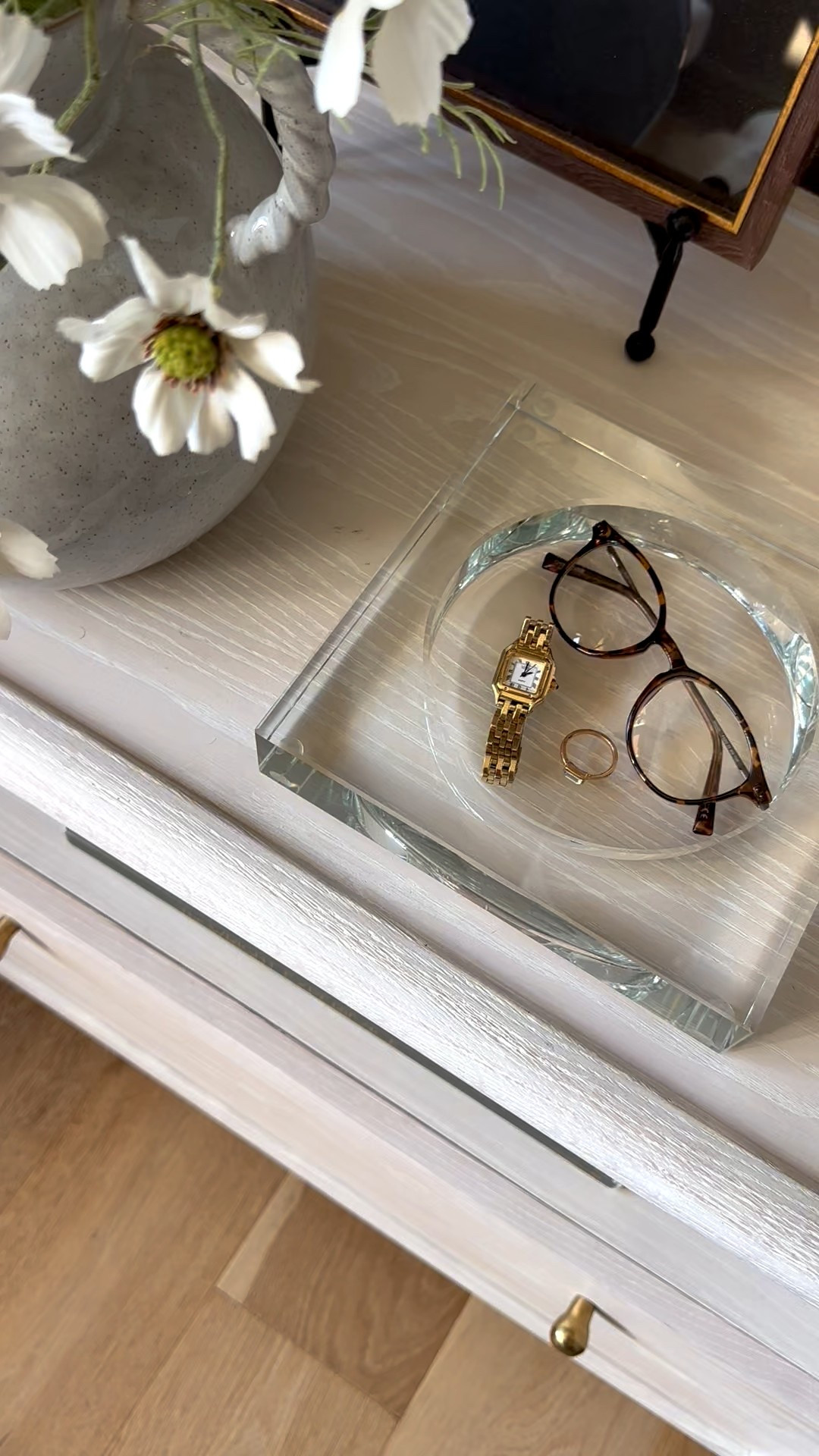 Nightstand styling. Grab my @Crate & Barrel nightstand for the scale and style! This @Alice Lane candle dish makes a statement as a catchall on my nightstand 


#LTKHome #LTKValentine #LTKdayinmylife
