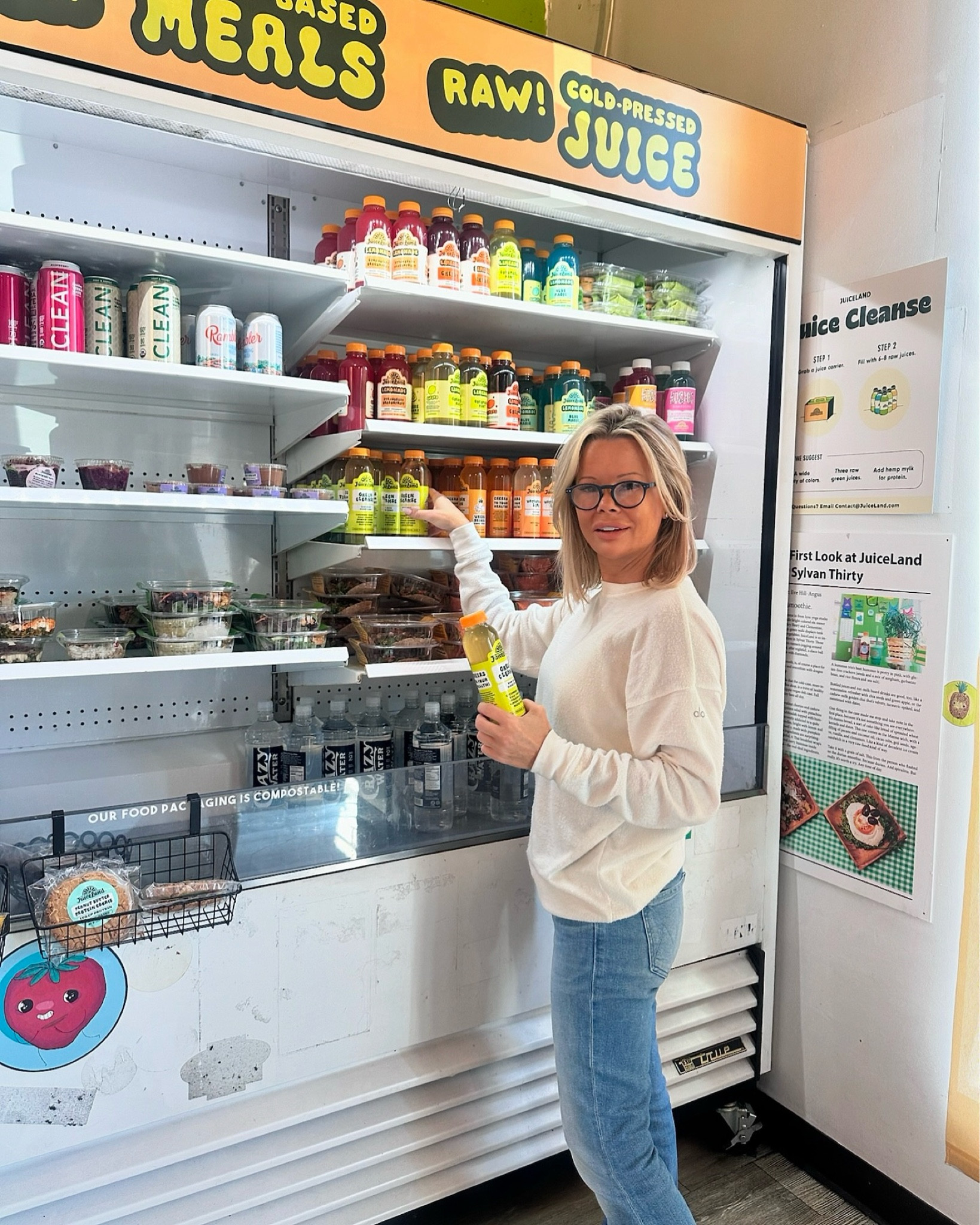 Stopped by the best today 🥤 @juiceland
