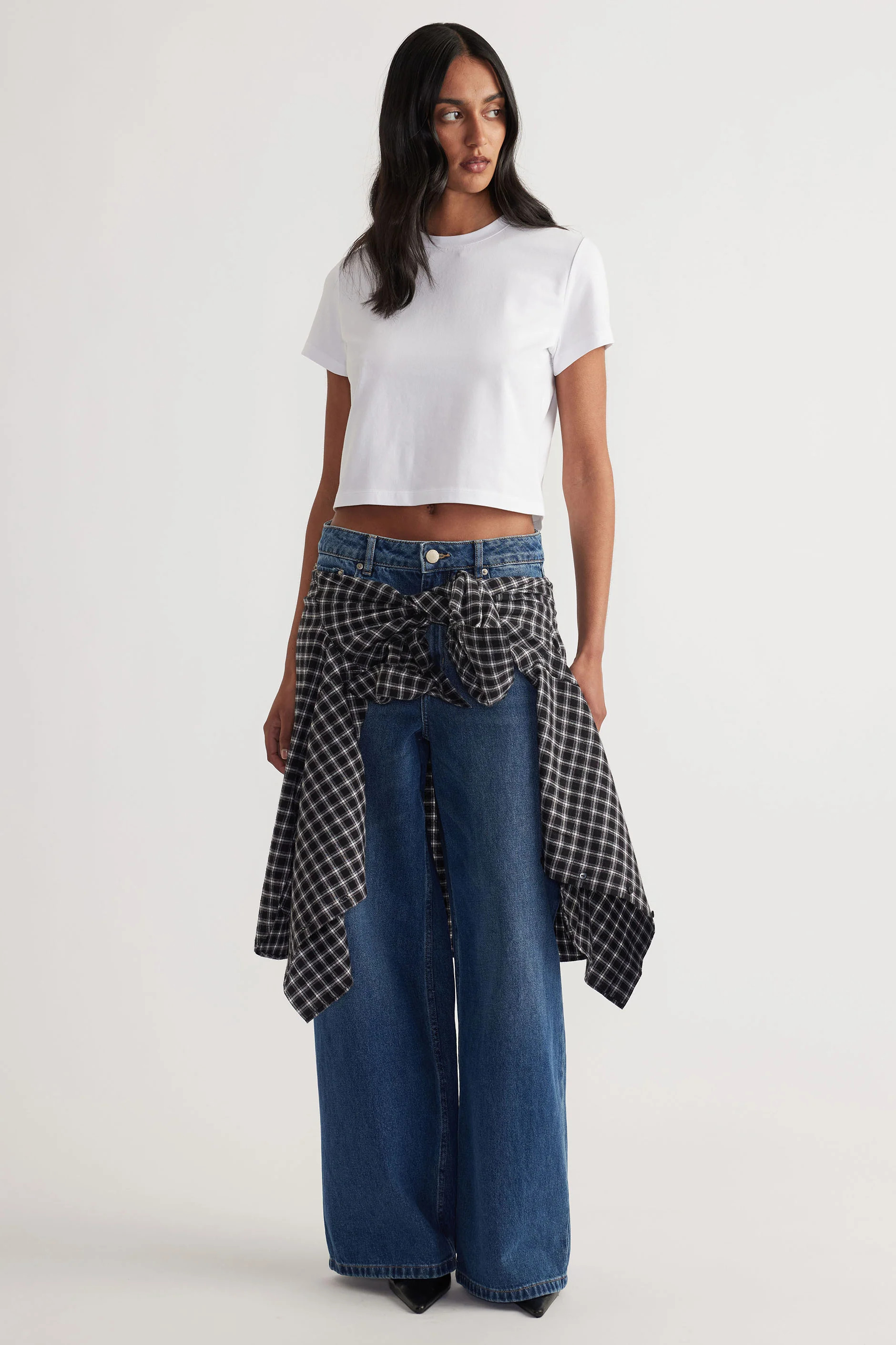 Dillon Mini Tee - Bright White | DECJUBA