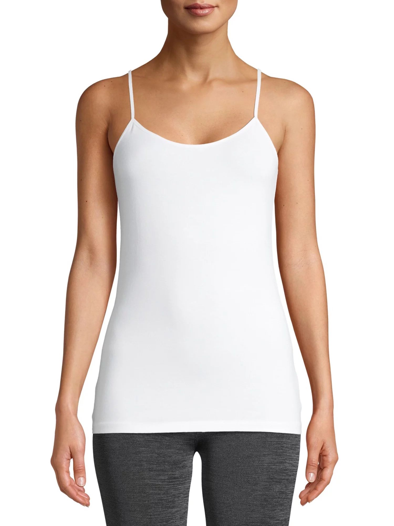 Time and Tru Women's Adjustable Strap Cami - Walmart.com | Walmart (US)