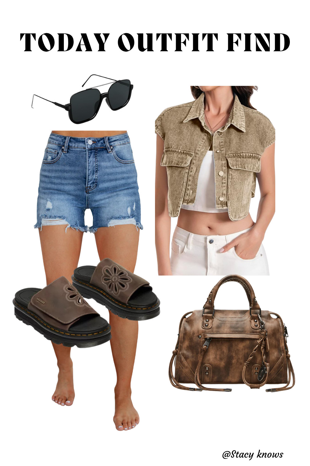 The perfect uniform for sunny days! This sleeveless denim top is a seasonal staple, especially when paired with these flattering Maddie shorts. Finished the look with the cutest floral slides for a little extra personality.
#LTKunder50 #LTKoutfit #SummerStyle #DenimDaily #OOTD #FloralSlides #CasualChic #WeekendVibes 

 #LTKootd #LTKSeasonal #LTKTravel