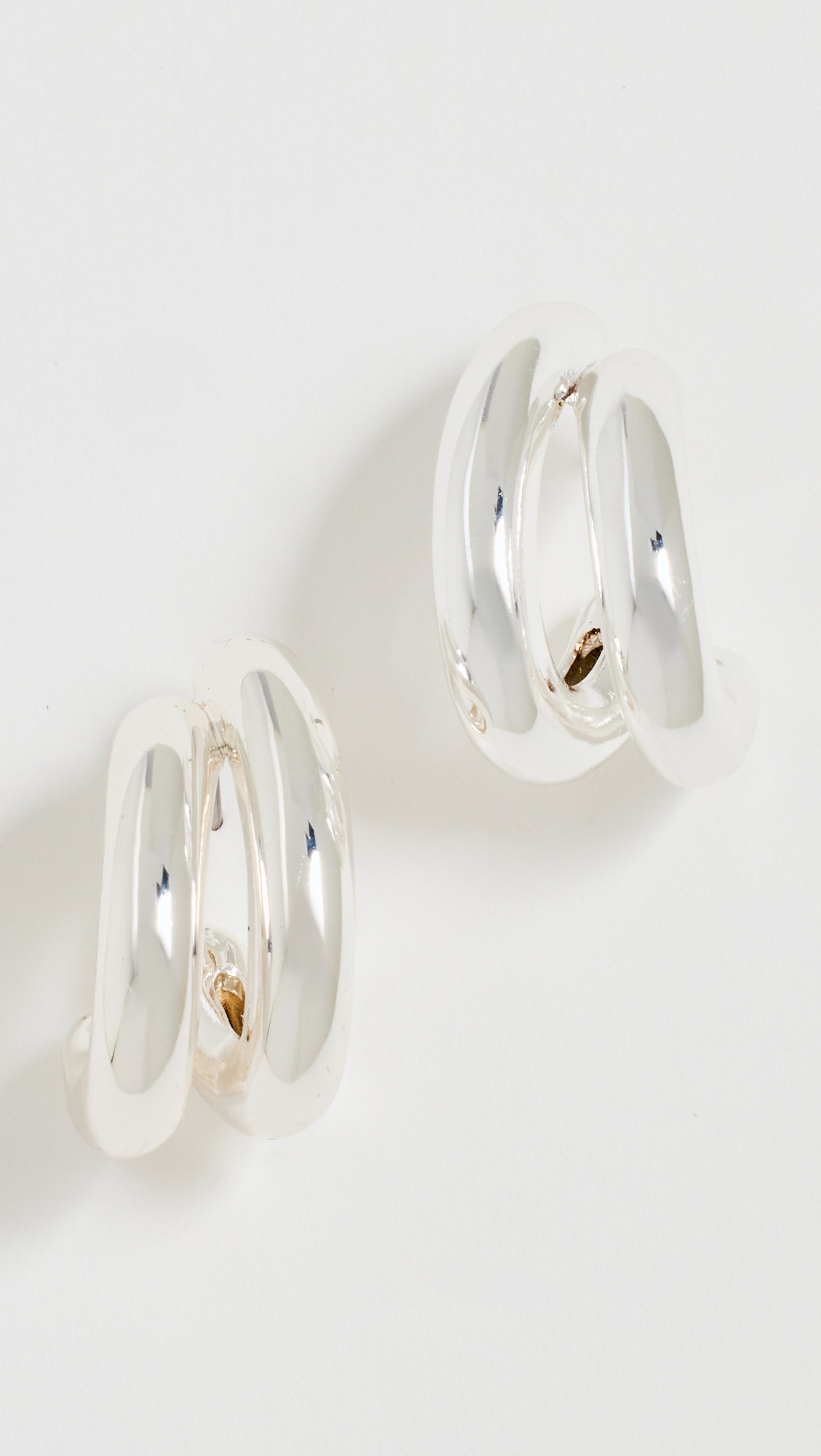 Jenny Bird Florence Earrings High Polish Silver One Size | Shopbop