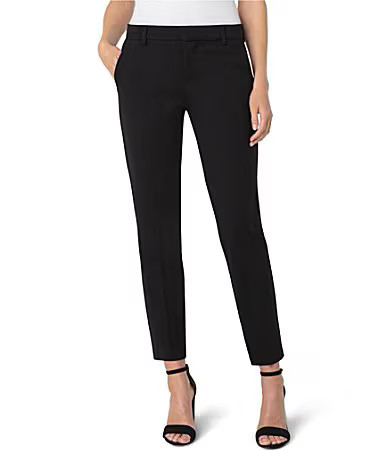Liverpool Los Angeles Kelsey Stretch Slim Leg Ponte Trouser Pants - 10 | Dillard's