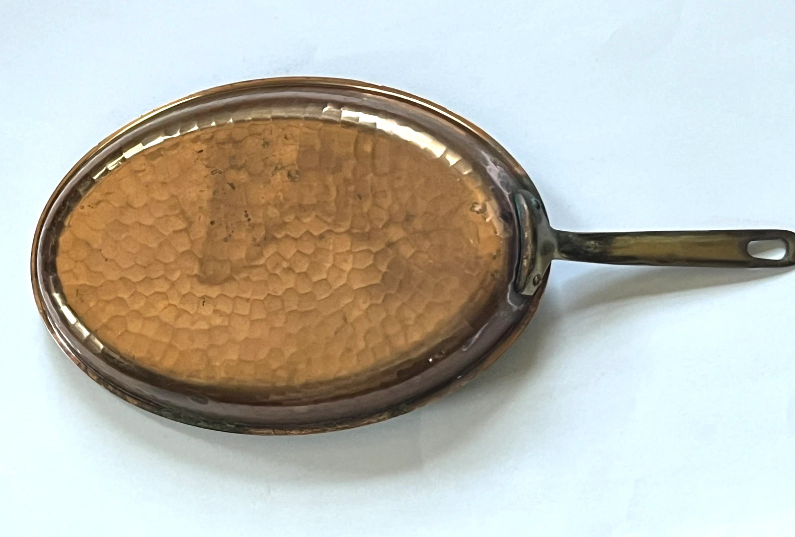 NOS Vintage BIA CORDON BLEU #28 France Tin-lined Copper Oval Frying Pan 11x7 x2" | eBay | eBay US