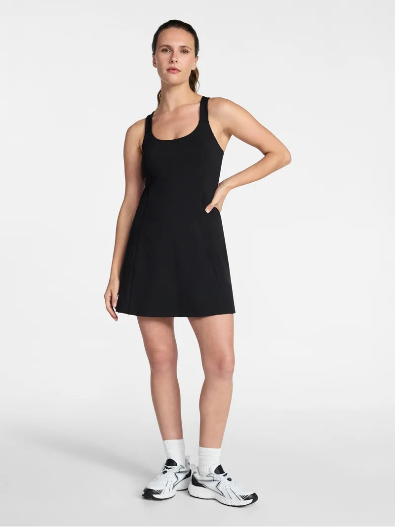 Avia Women's Twist Back Active Dress, Sizes XS-4X | Walmart (US)
