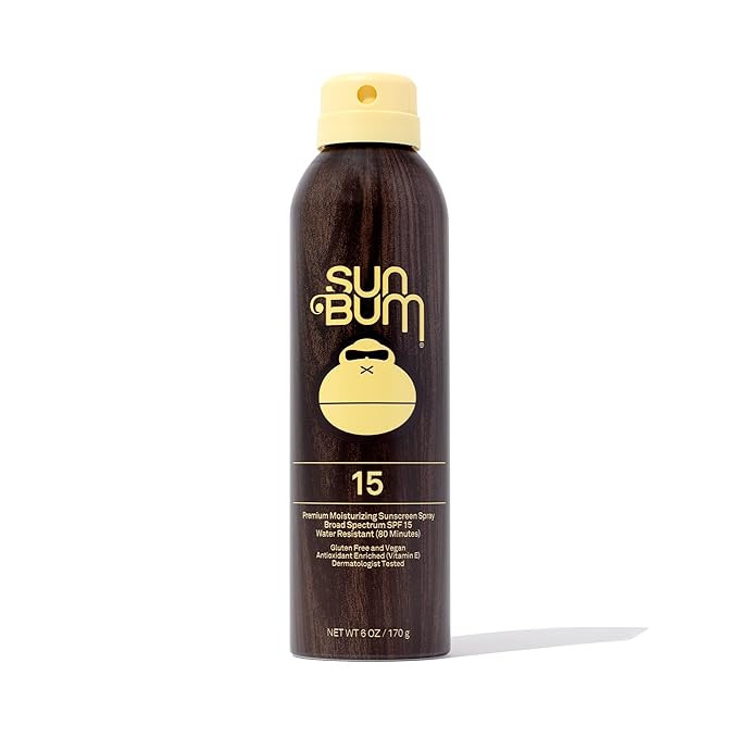 Sun Bum Original SPF 15 Sunscreen Spray |Vegan and Reef Friendly (Octinoxate & Oxybenzone Free) B... | Amazon (US)