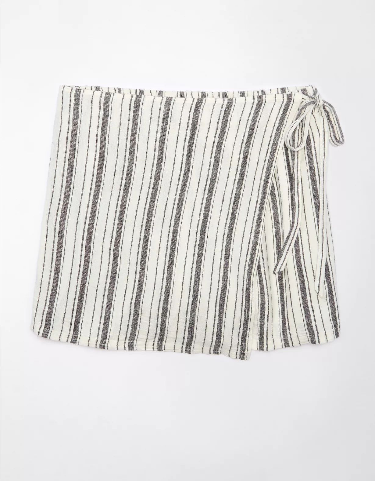 AE Linen-Blend Faux Wrap Skort | American Eagle Outfitters (US & CA)