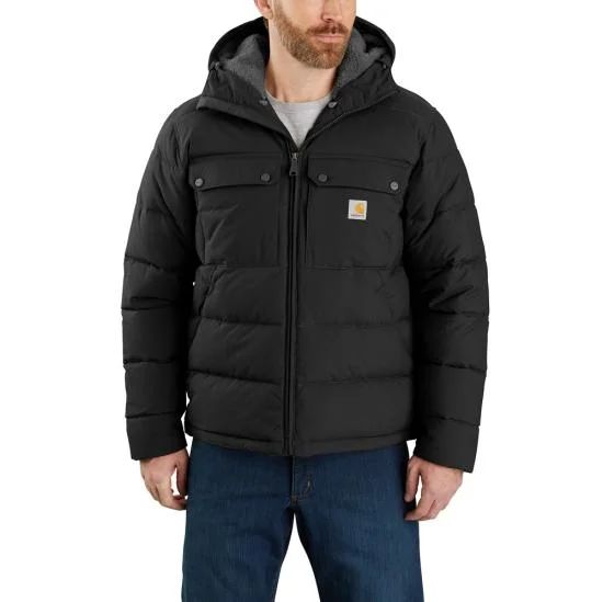 Carhartt Montana Black Color Medium Size Midweight Insulated Men's Nylon Jacket | Walmart (US)
