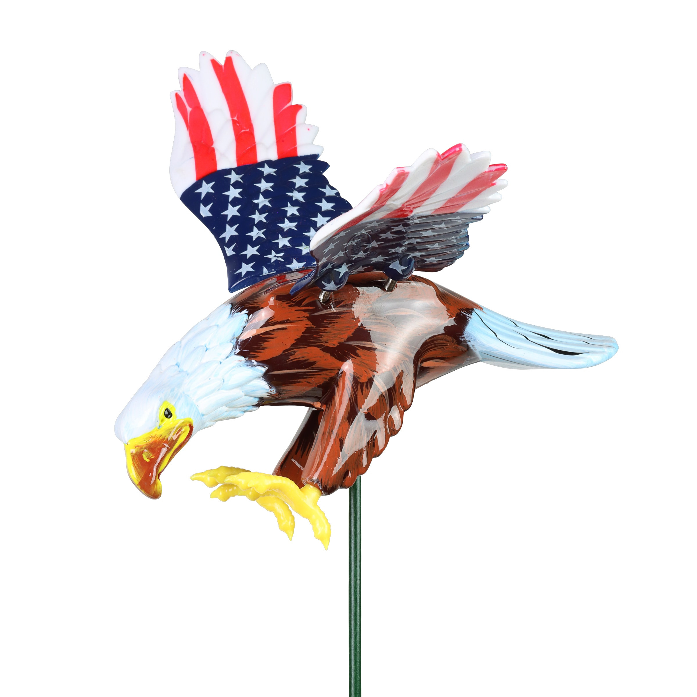 Exhart Plastic Indoor/Outdoor Free standing decoration Eagle 4th of July Decor | Lowe's