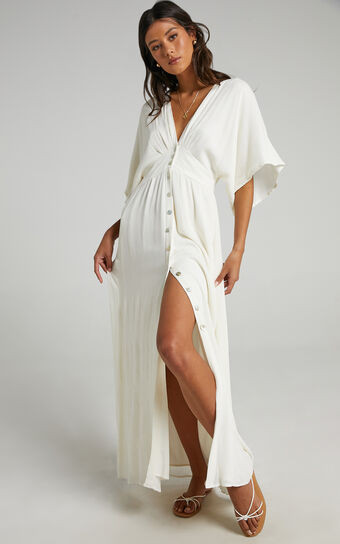 Sitting Pretty Dress in Natural | Showpo (US, UK & Europe)