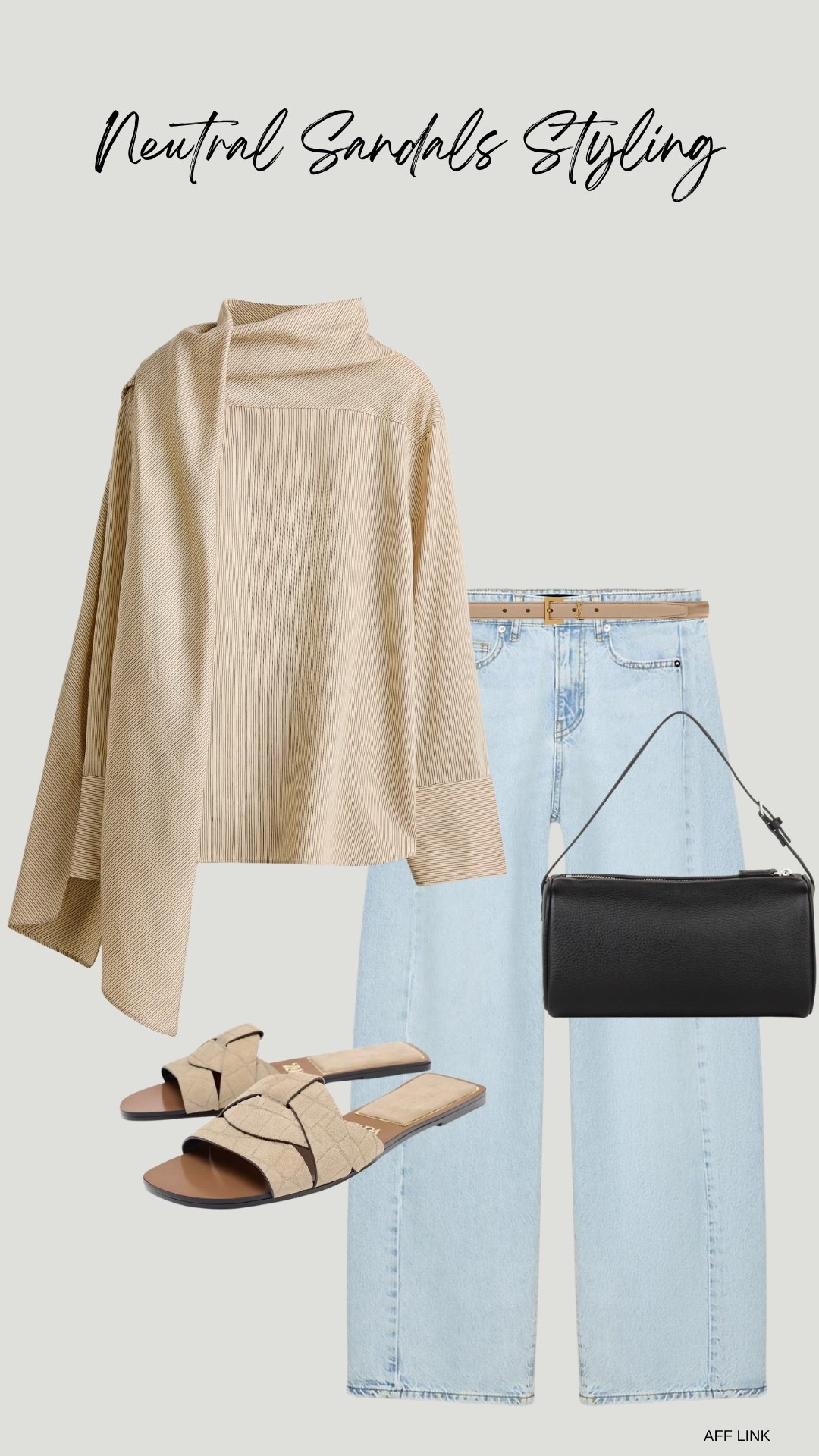 Date night outfit with the new Zara neutral sandals✨

#LTKspring #LTKsummer