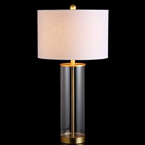 JONATHAN Y JYL2005A Collins 29.25" Glass LED Table Lamp Modern,Contemporary,Glam for Bedroom, Living | Amazon (US)