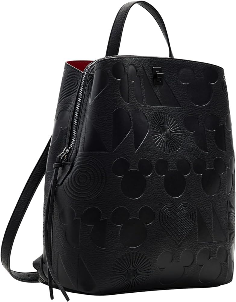 Desigual Women's Accessories PU Backpack Medium, Black, One Size | Amazon (US)
