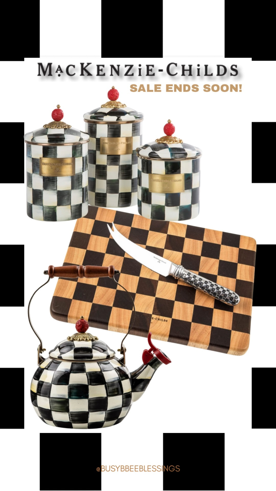 🏁SALE ALERT🏁 Don’t miss your chance to save big! The MacKenzie-Childs sale is ending so soon. Now is the time to grab your favorite pieces before they’re gone. Shop the sale and add some timeless charm to your home while you still can!

#LTKHome #LTKSaleAlert #LTKSeasonal