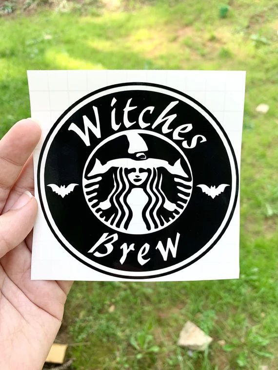 Witches Brew Starbucks Logo Decal DECAL ONLY | Etsy | Etsy (US)
