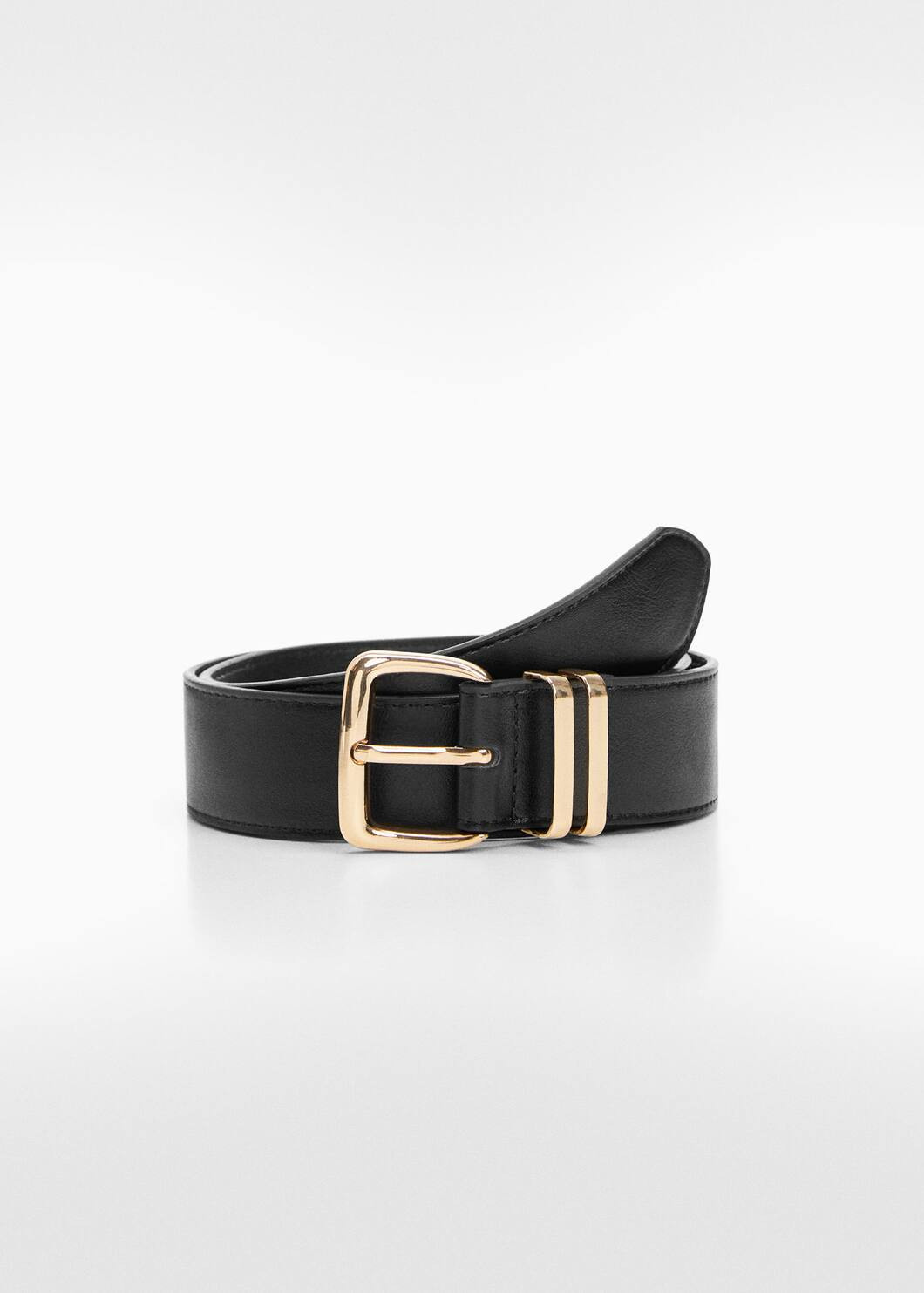 Square buckle belt | MANGO (UK)