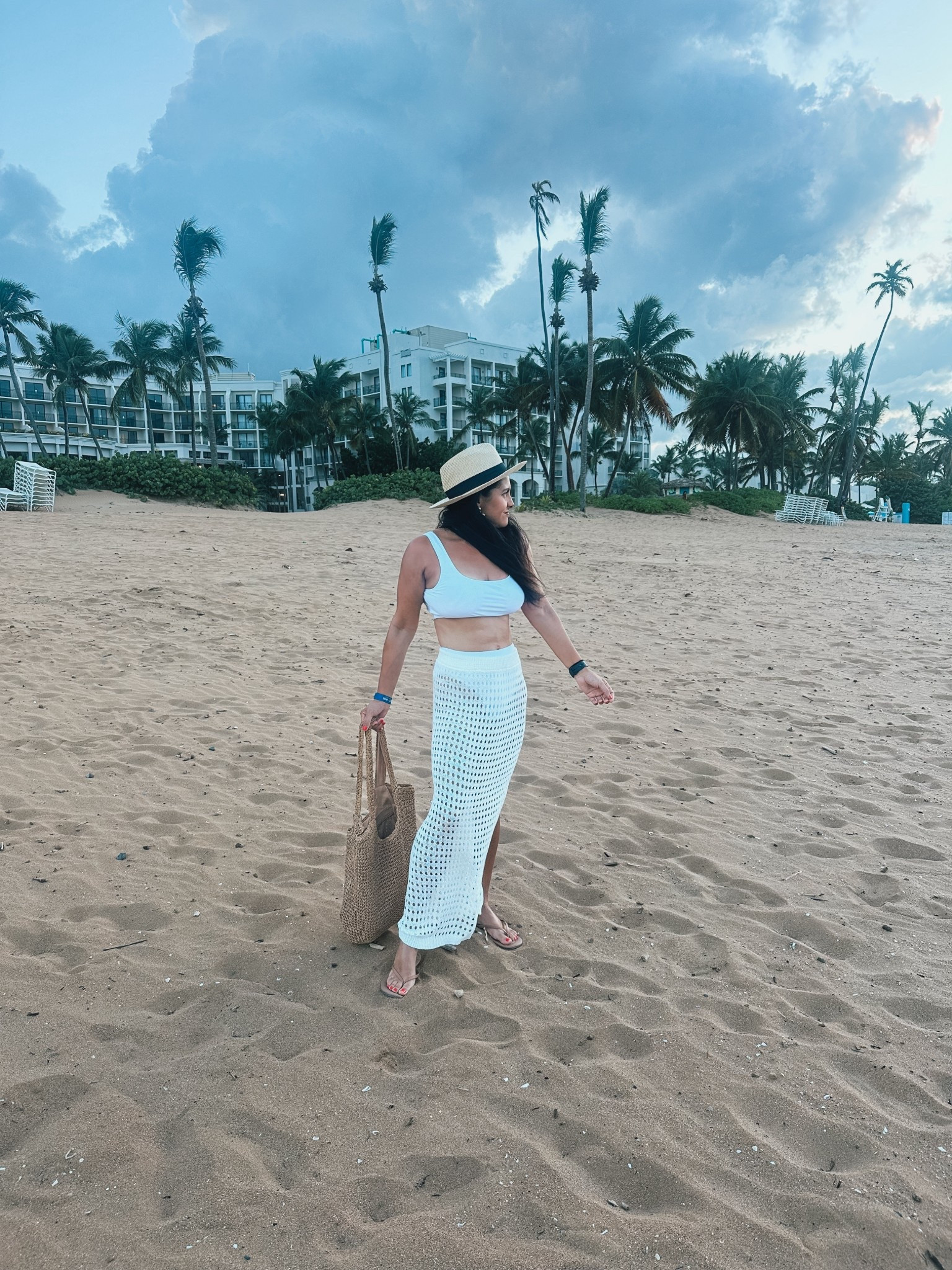 Resort wear, beach, bikini, tote, starfish, fedora

#LTKStyleTip #LTKTravel #LTKSwim