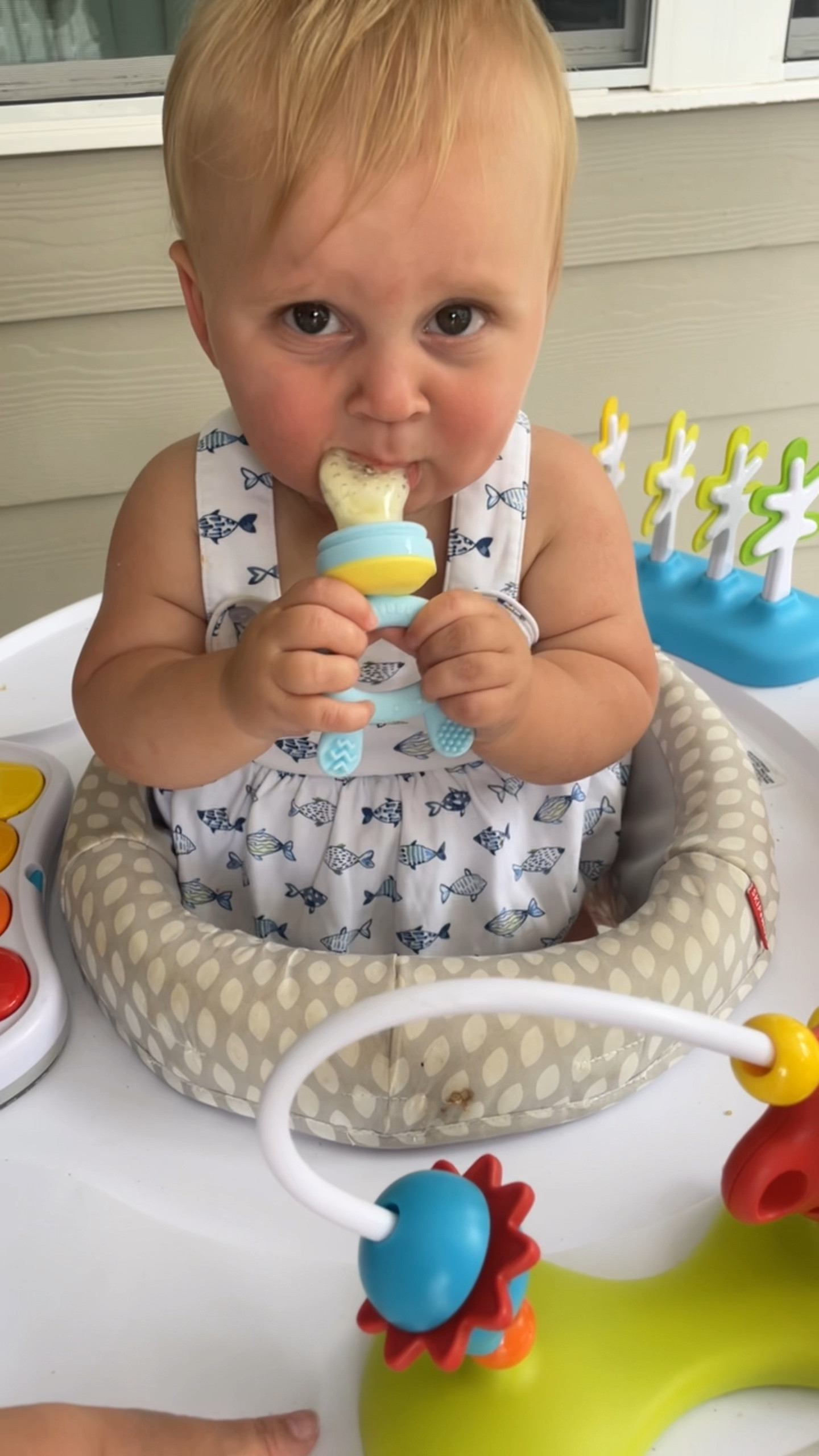 breastmilk popsicles for the win on these hot summer days for the babes! Also great for relieving that teething pain!!

You can freeze milk, fruit and more in the containers that come with it or just break off frozen breastmilk and shove it in there like I did🤣. Tripp loved it! 

Click to shop!

Haaka | breastmilk | fruit | popsicle | breastfeeding | nursing | summer | baby | teething | gumming | tooth ache | toddler | kid | registry | 

#LTKSummerEdit #LTKBaby #LTKKids