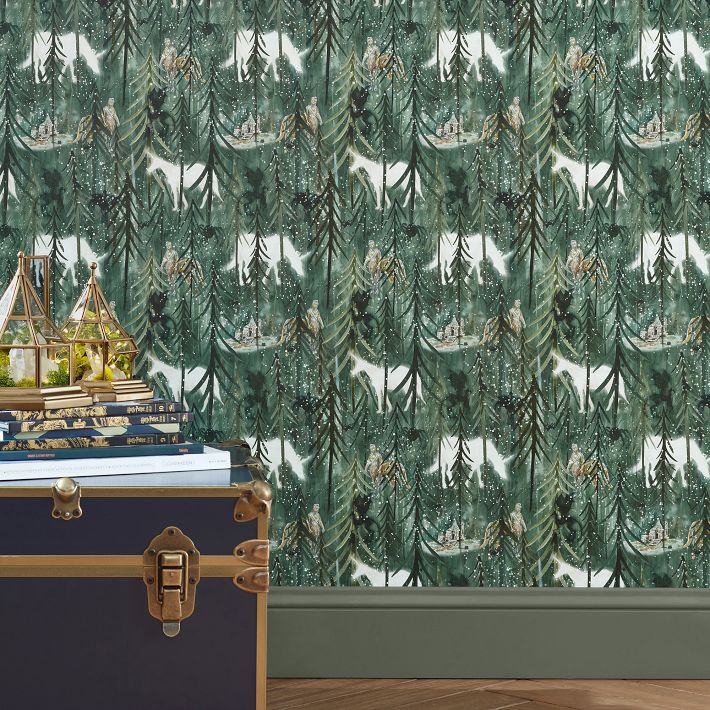 Harry Potter™ Forbidden Forest Wallpaper | Pottery Barn Teen
