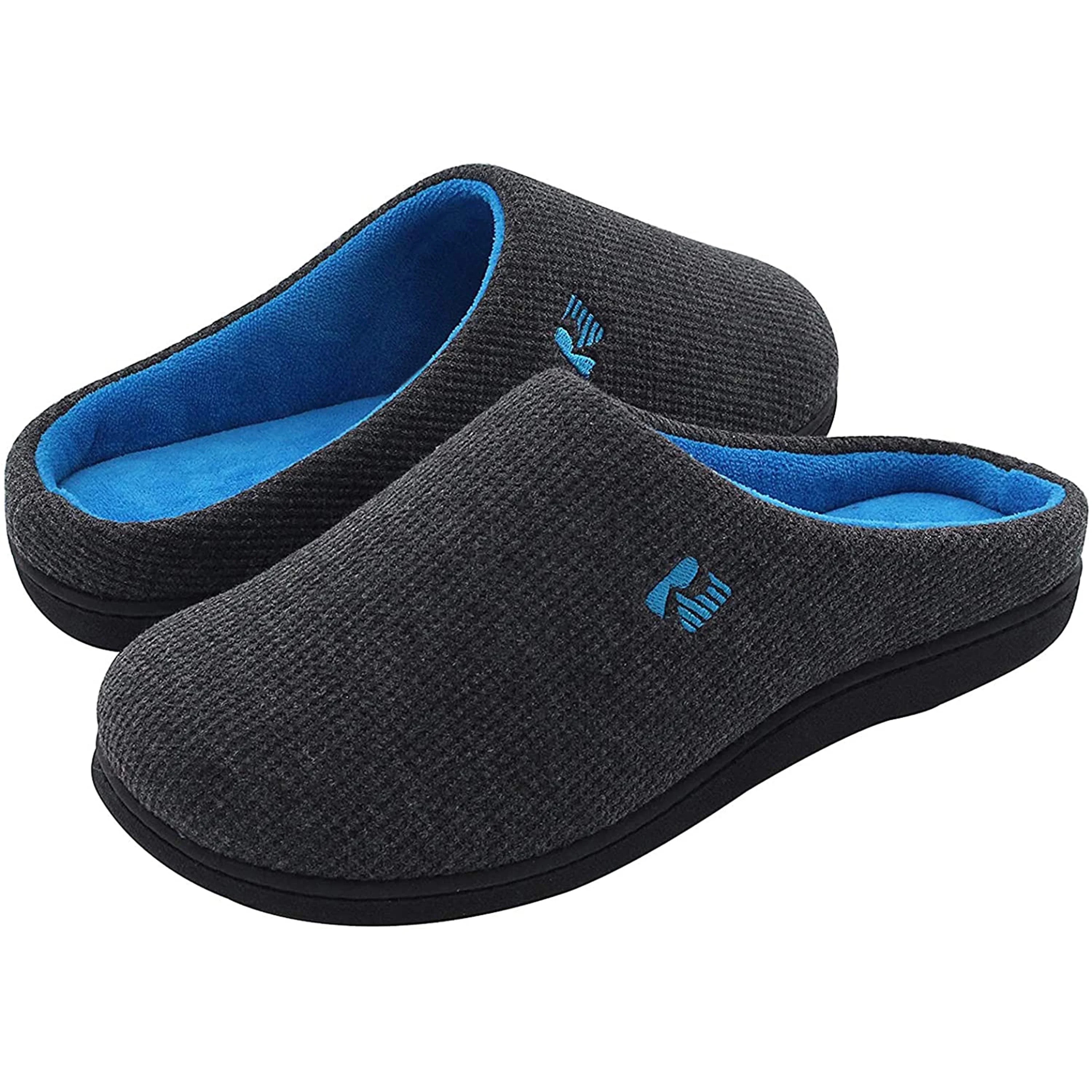 RockDove Men's Original Two-Tone Memory Foam Slipper | Walmart (US)