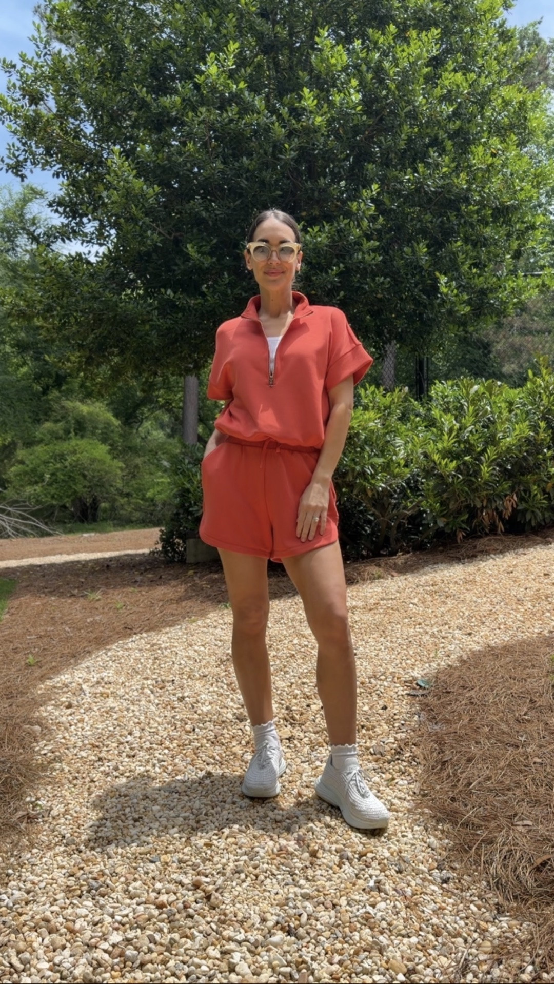 Wearing a small in top and bottom - so comfy. I will live in this during the summer -

#LTKmomlife