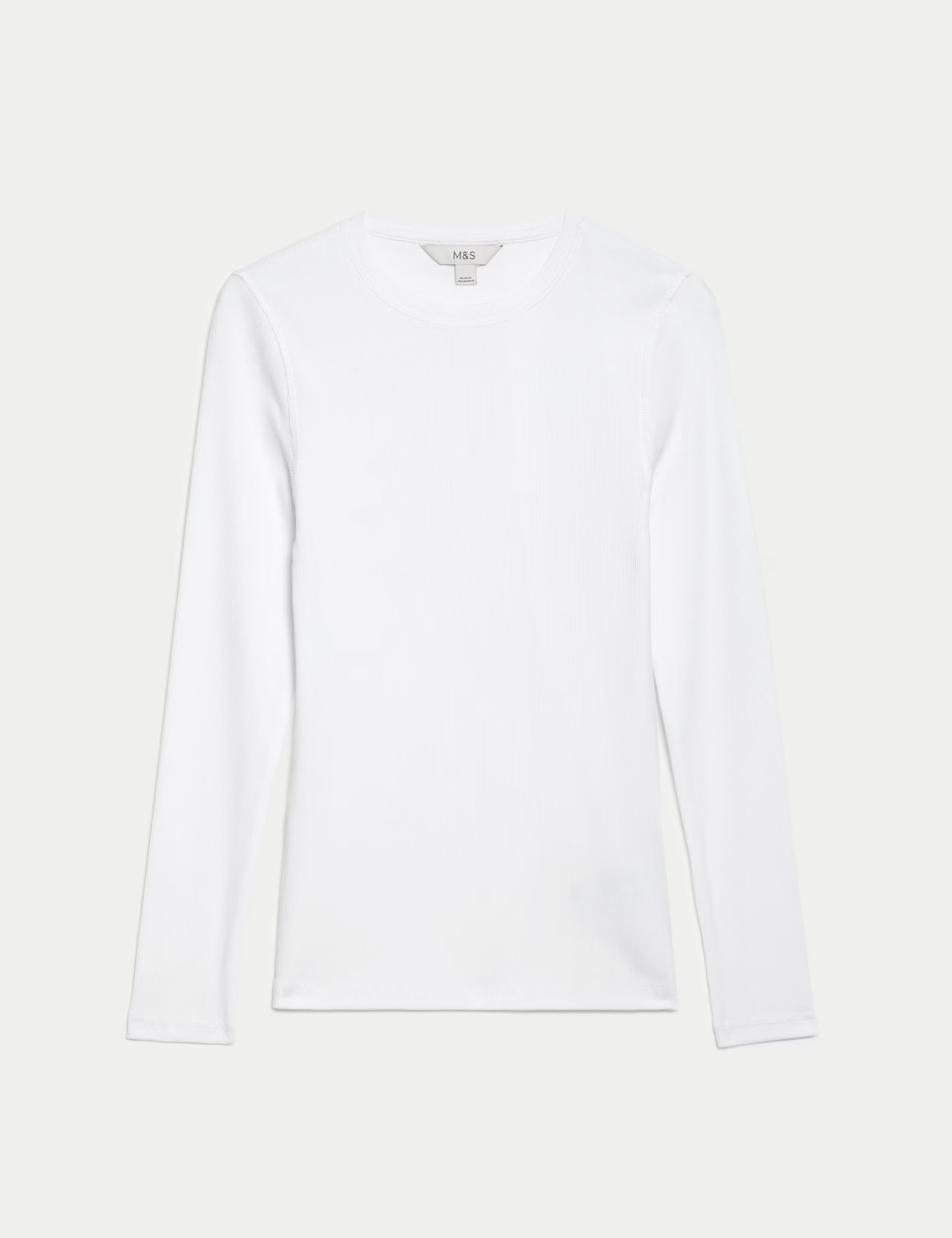 Cotton Rich Ribbed Top | Marks & Spencer (UK)